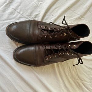 Thursday Boot Company Dark Brown Leather Boots